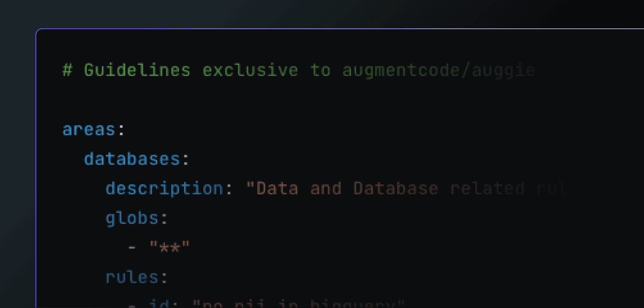 Team standards, enforced