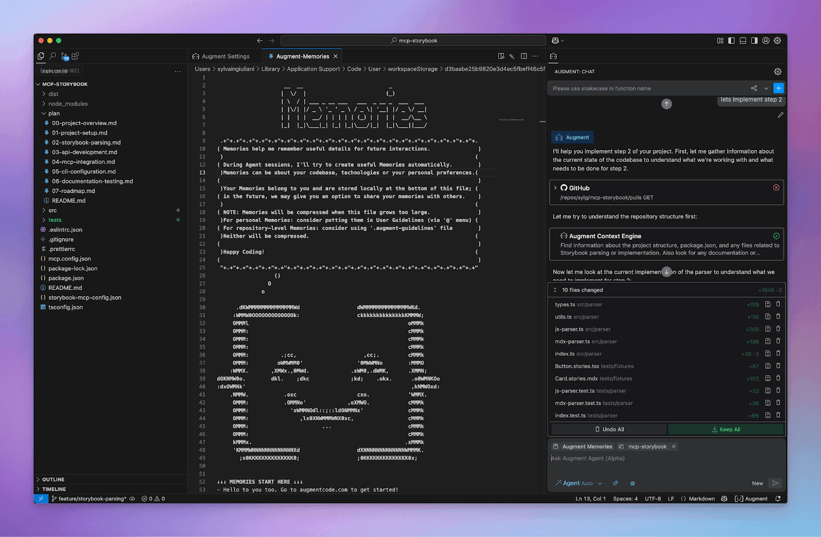 Meet Augment Agent: Your AI pair programmer that deeply understands your codebase, and learns as you work